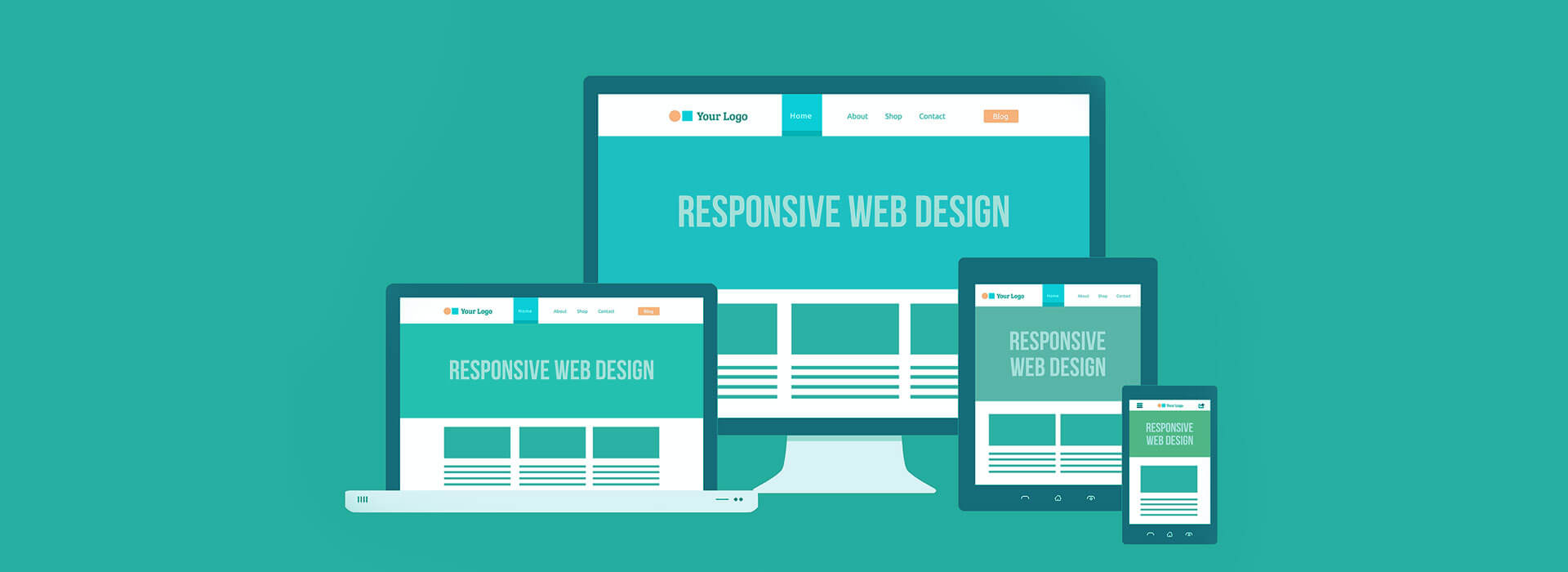 WebRedone - Web design and development agency - Responsive web design hero image